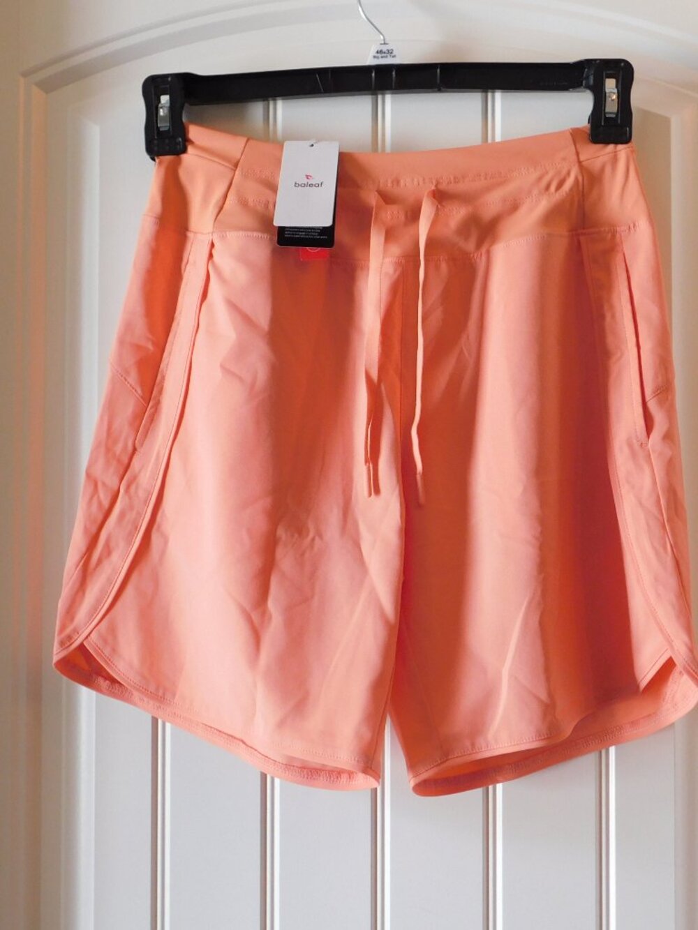 Size S Peach Colored Baleaf Active Shorts NWT